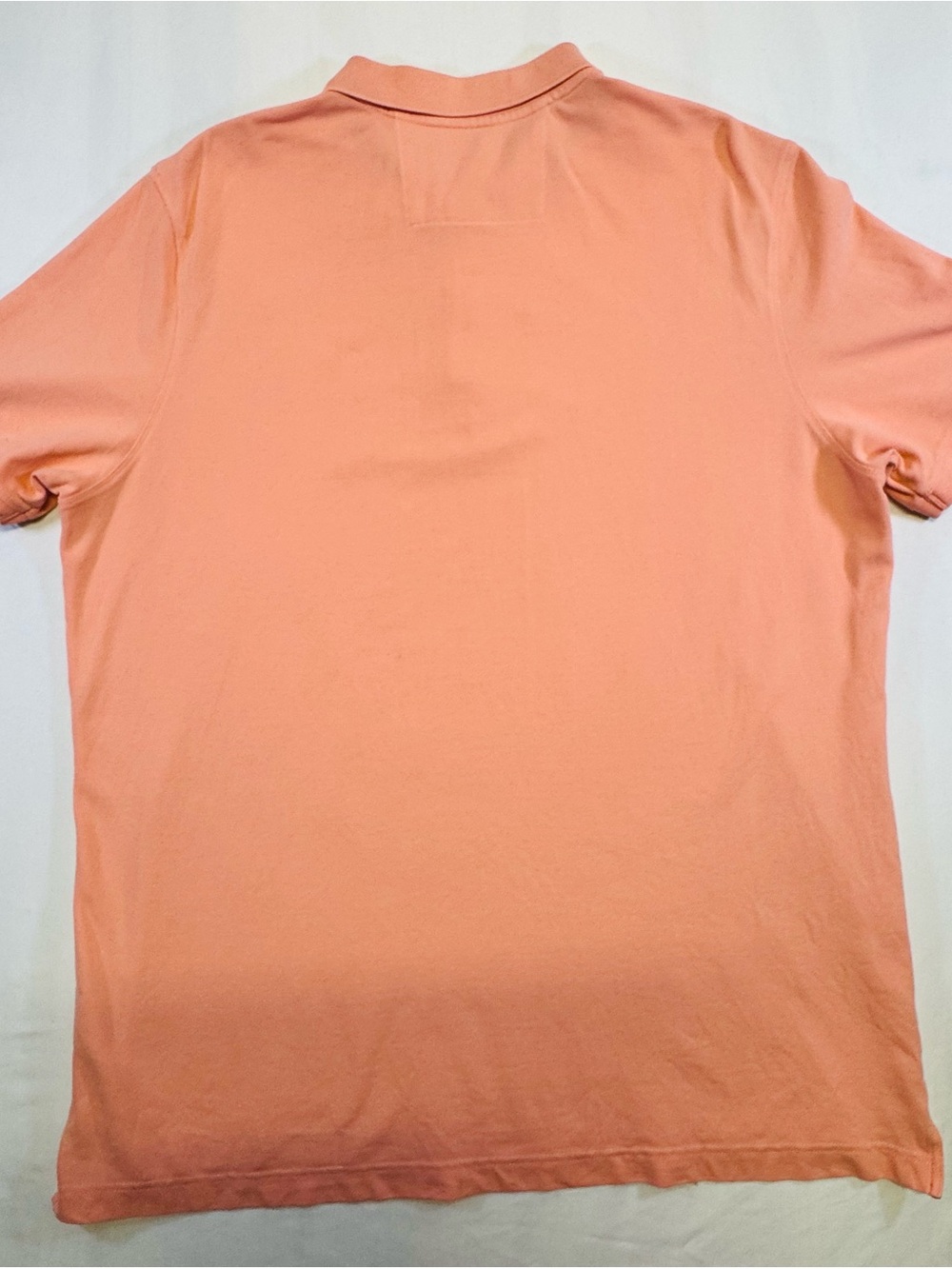 Banana Republic Coral Polo with Embroidered Elephant Logo - Picture 5 of 7